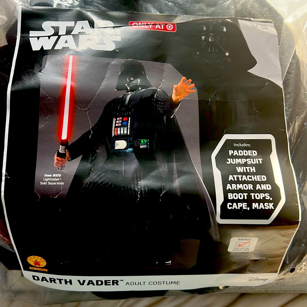 Star Wars Darth Vader Adult Small Halloween Costume